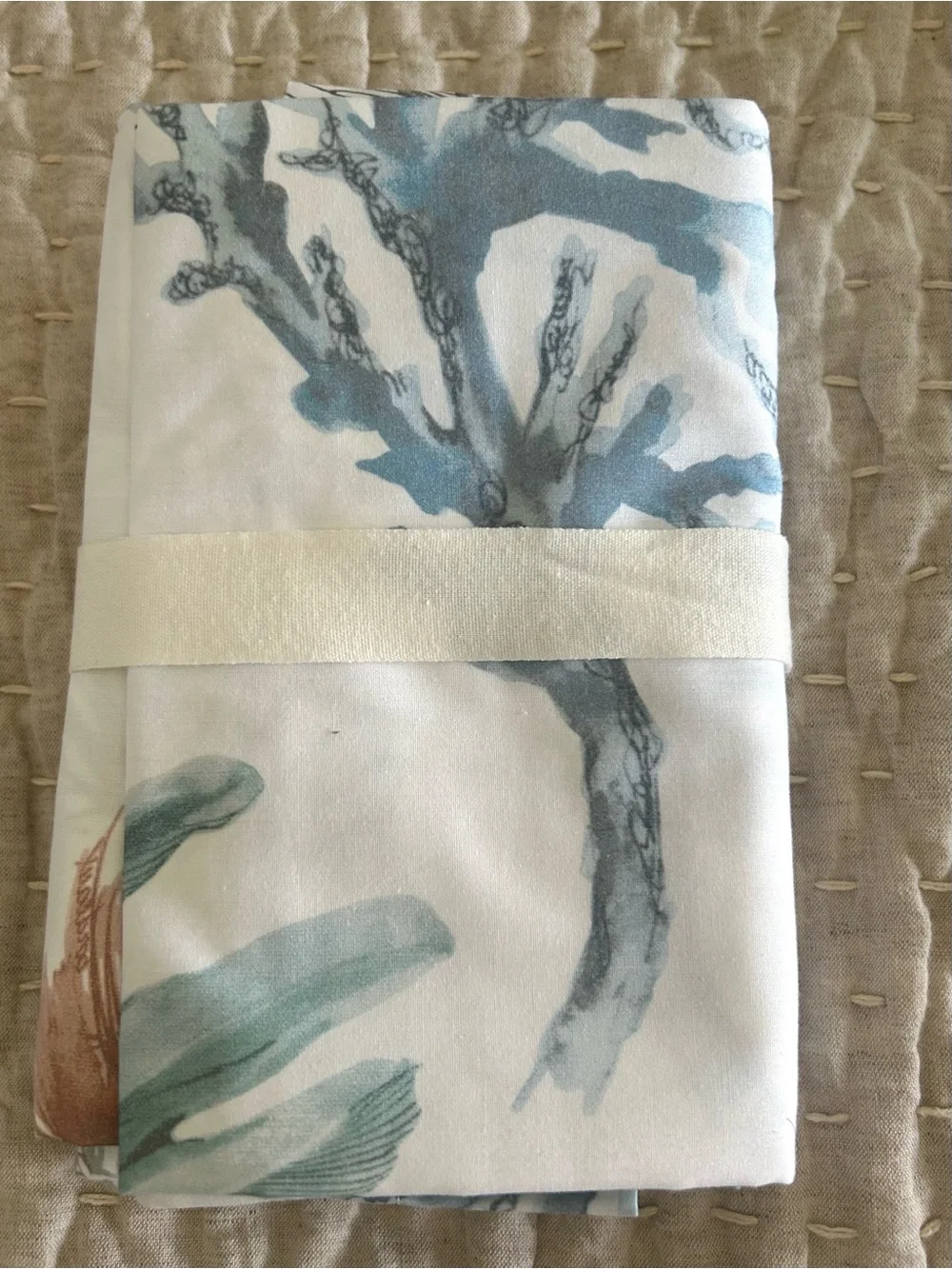 Pottery Barn Del Mar Coastal Percale Shams Standard (3)
